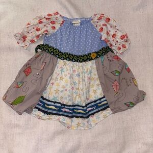 Matilda Jane Multicolor Patchwork Dress